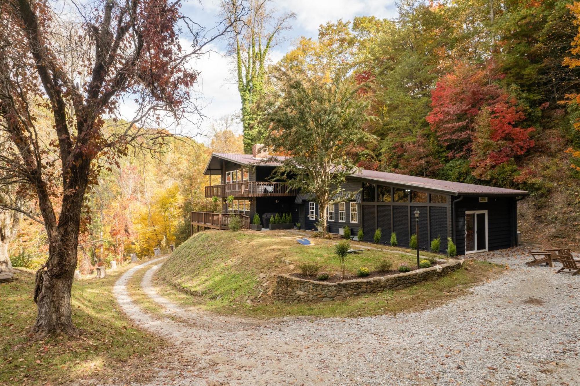 Big Blue Cabins Bryson City Extérieur photo
